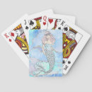 Search for mermaid playing cards Blue