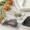Search for antique engraving key rings Christian