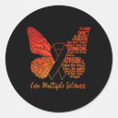 Search for awareness butterfly stickers Sclerosis