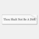 Search for dick bumper stickers Funny