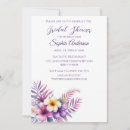 Search for island bridal shower invitations Floral
