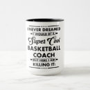 Search for funny basketball coach mugs Sports