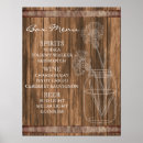 Search for rustic bar menus Floral
