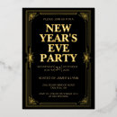 Search for 1920s new years eve party invitations Gold