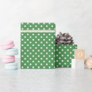 Search for green polka dot wrapping paper Chic