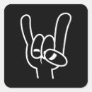 Search for hand horns stickers Heavy