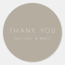 Search for vintage typography wedding stickers Minimalist