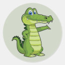 Search for alligator cartoon stickers Animal