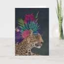 Search for leopard portrait cards Jungle