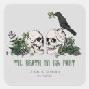 Search for skull wedding stickers Modern