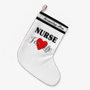 Search for nurse christmas stockings Lpn