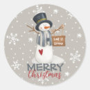 Search for round snowman stickers Grey