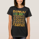 Search for bingo card tshirts Luck