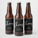 Search for 30th birthday bottle labels Black