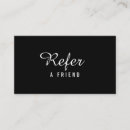 Search for referral cards Beautician