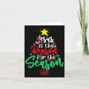 Search for jesus is the reason christmas cards Santa