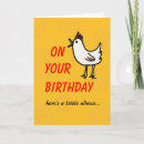 Search for spring chicken birthday cards Aging