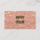Search for glitzy business cards Girly