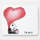 Search for panda love mouse mats Heart