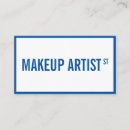 Search for border design business cards Makeup artist