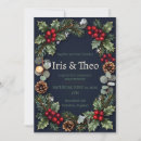 Search for holly berry wedding invitations Festive