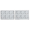 Search for black and silver pillowcases Grey