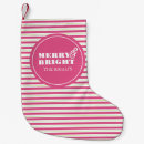 Search for unique christmas stockings Stripes