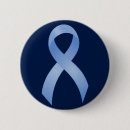 Search for prostate cancer badges Light blue