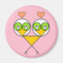 Search for lovebird magnets Cartoon