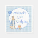 Search for peter rabbit napkins Blue