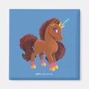 Search for afro style magnets Unicorn lover