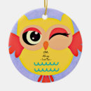 Search for big bird christmas tree decorations Owl