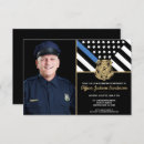 Search for police graduation invitations Law enforcement