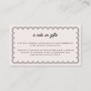 Search for retro wedding enclosure cards Minimalist
