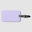 Search for lavender luggage tags purple