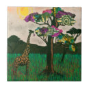 Search for giraffe tiles Wildlife