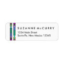 Search for stain glass return address labels Geometric
