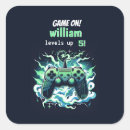 Search for level up birthday stickers Boy
