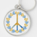 Search for sign for peace key rings Ukraine