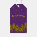 Search for purple christmas gift tags Gold