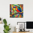 Search for tropical bird posters Parrot