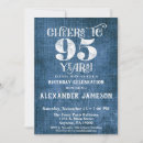 Search for 95 years birthday invitations 95th birthday party