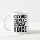 Search for funny physical therapy mugs Therapist