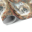 Search for old world christmas wrapping paper Retro