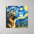 Search for german shepherd canvas prints Alsatian