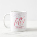Search for elegant 50th birthday mugs Girly