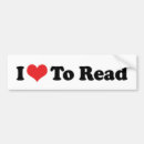 Search for read book bumper stickers Library