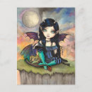 Search for fairies paintings postcards Dragon