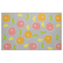 Search for fruit print fabric Lemon