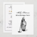 Search for golf 30th birthday invitations Sports